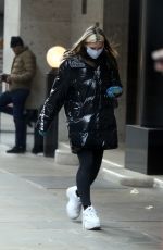 CAPRICE BOURET Wearing Mask Out Shopping in London 03/31/2020