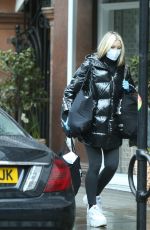 CAPRICE BOURET Wearing Mask Out Shopping in London 03/31/2020