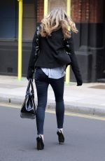 CAPRICE BOURET with Skull Face Mask Out in London 03/13/2020