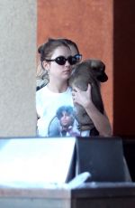 CARA DELEVINGNE and ASHLEY BENSON with Their Dog Out Shopping in Los Angeles 03/26/2020