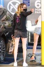 CARA DELEVINGNE and ASHLEY BENSON with Their Dog Out Shopping in Los Angeles 03/26/2020