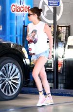 CARA DELEVINGNE and ASHLEY BENSON with Their Dog Out Shopping in Los Angeles 03/26/2020