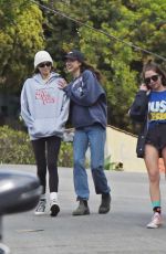 CARA DELEVINGNE, ASHLEY BENSON, KAIA GERBER, MARAGRET QUALLEY and Tommy Dorfman Out in Los Angeles 03/18/2020