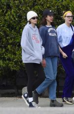 CARA DELEVINGNE, ASHLEY BENSON, KAIA GERBER, MARAGRET QUALLEY and Tommy Dorfman Out in Los Angeles 03/18/2020