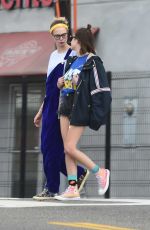 CARA DELEVINGNE, ASHLEY BENSON, KAIA GERBER, MARAGRET QUALLEY and Tommy Dorfman Out in Los Angeles 03/18/2020