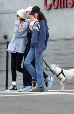 CARA DELEVINGNE, ASHLEY BENSON, KAIA GERBER, MARAGRET QUALLEY and Tommy Dorfman Out in Los Angeles 03/18/2020