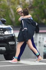 CARA DELEVINGNE, ASHLEY BENSON, KAIA GERBER, MARAGRET QUALLEY and Tommy Dorfman Out in Los Angeles 03/18/2020
