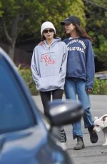 CARA DELEVINGNE, ASHLEY BENSON, KAIA GERBER, MARAGRET QUALLEY and Tommy Dorfman Out in Los Angeles 03/18/2020