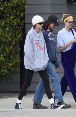 CARA DELEVINGNE, ASHLEY BENSON, KAIA GERBER, MARAGRET QUALLEY and Tommy Dorfman Out in Los Angeles 03/18/2020