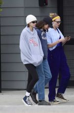 CARA DELEVINGNE, ASHLEY BENSON, KAIA GERBER, MARAGRET QUALLEY and Tommy Dorfman Out in Los Angeles 03/18/2020