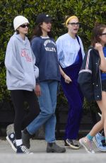 CARA DELEVINGNE, KAIA GERBER and ASHLEY BENSON Out with Friends in Los Angeles 03/17/2020