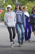 CARA DELEVINGNE, KAIA GERBER and ASHLEY BENSON Out with Friends in Los Angeles 03/17/2020