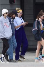 CARA DELEVINGNE, KAIA GERBER and ASHLEY BENSON Out with Friends in Los Angeles 03/17/2020