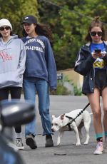 CARA DELEVINGNE, KAIA GERBER and ASHLEY BENSON Out with Friends in Los Angeles 03/17/2020