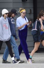 CARA DELEVINGNE, KAIA GERBER and ASHLEY BENSON Out with Friends in Los Angeles 03/17/2020