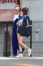 CARA DELEVINGNE, KAIA GERBER and ASHLEY BENSON Out with Friends in Los Angeles 03/17/2020