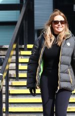 CAROL VORDERMAN Arrives at Saturday Morning Radio Show in Cardiff 03/21/2020