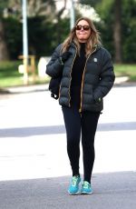 CAROL VORDERMAN Arrives at Saturday Morning Radio Show in Cardiff 03/21/2020