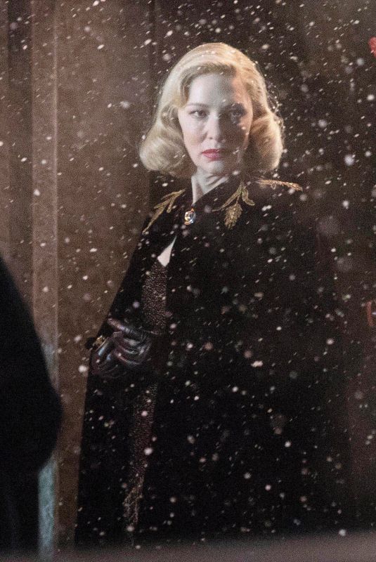 CATE BLANCHETT on the Set of Nightmare Alley in Toronto 01/30/2020