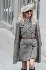 CELINE DION Wears Eric Javits Hat Out and About in New York 03/05/2020