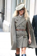 CELINE DION Wears Eric Javits Hat Out and About in New York 03/05/2020