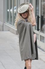 CELINE DION Wears Eric Javits Hat Out and About in New York 03/05/2020