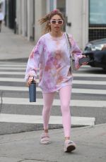 CHANTEL JEFFRIES Leaves Yoga Class in West Hollywood 03/10/2020