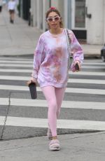 CHANTEL JEFFRIES Leaves Yoga Class in West Hollywood 03/10/2020