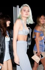 CHARLOTTE LAWRENCE Arrives at Madison Beer
