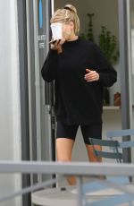 CHARLOTTE MCKINNEY Out for Coffee in Beverly Hills 03/09/2020