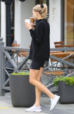 CHARLOTTE MCKINNEY Out for Coffee in Beverly Hills 03/09/2020