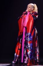 CHRISTINA AGUILERA Performs at a Concert in Las Vegas 02/29/2020