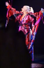 CHRISTINA AGUILERA Performs at a Concert in Las Vegas 02/29/2020