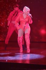 CHRISTINA AGUILERA Performs at a Concert in Las Vegas 02/29/2020
