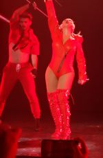 CHRISTINA AGUILERA Performs at a Concert in Las Vegas 02/29/2020
