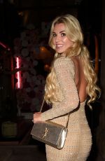 CHRISTINE MCGUINNESS Leaves Peter Street Kitchen in Manchester 03/09/2020