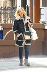 CLAIRE DANES Out Shopping in New York 03/02/2020