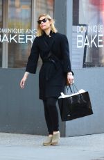 CLAIRE DANES Out Shopping in New York 03/10/2020