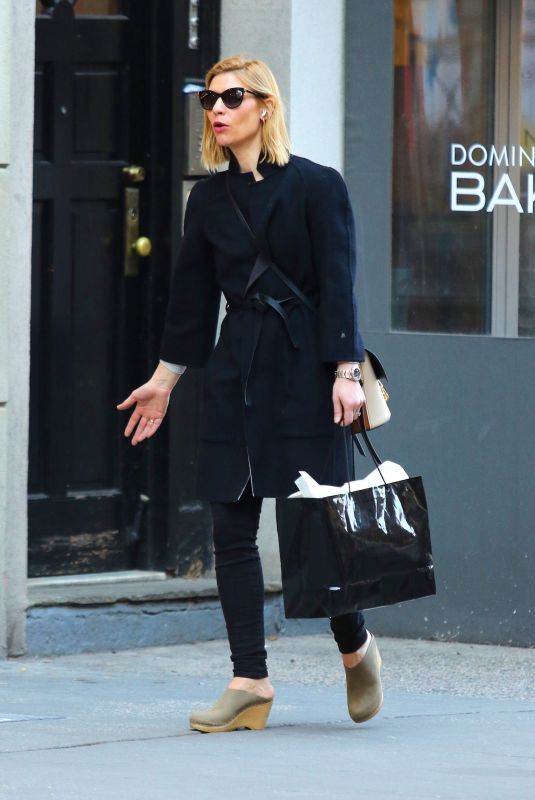 CLAIRE DANES Out Shopping in New York 03/10/2020