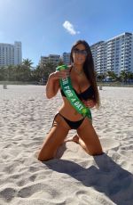 CLAUDIA ROMANI in Bikini Ready for St Patrick