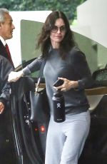 COURTENEY COX Out and About in Beverly Hills 03/12/2020