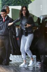 COURTENEY COX Out and About in Beverly Hills 03/12/2020