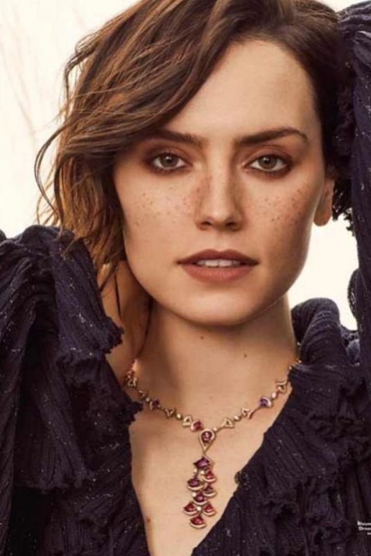 DAISY RIDLEY for Harper