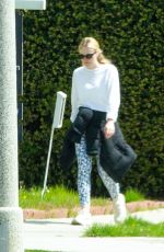 DAKOTA FANNING Outside Her House in Los Angeles 03/21/2020