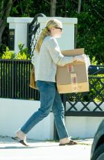 DAKOTA FANNING Outside Her House in Los Angeles 03/21/2020