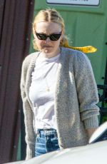 DAKOTA FANNING Outside Her House in Los Angeles 03/21/2020