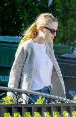 DAKOTA FANNING Outside Her House in Los Angeles 03/21/2020