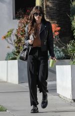 DAKOTA JOHNSON at Cha Cha Matcha in West Hollywood 03/11/2020