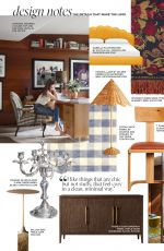 DAKOTA JOHNSON in Architectural Digest Magazine, March 2020