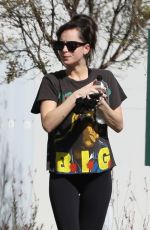DAKOTA JOHNSON Leaves a Gym in Los Angeles 03/03/2020